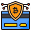 credit, card, protect, bitcoin, cryptocurrency, digital, currency 