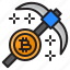 mining, bitcoin, cryptocurrency, coin, digital, currency 