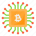 cpu, bitcoin, cryptocurrency, coin, digital, currency