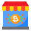 shop, bitcoin, cryptocurrency, coin, digital, currency 