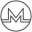 coin, crypto, cryptocurrency, currency, digital, monero, xmr 