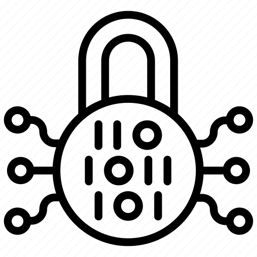 Cryptography, protect, digital, data, protected, iconography, typography icon - Download on Iconfinder