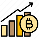 cryptocurrency, crypto, digital, currency, bitcoin, growth, chart