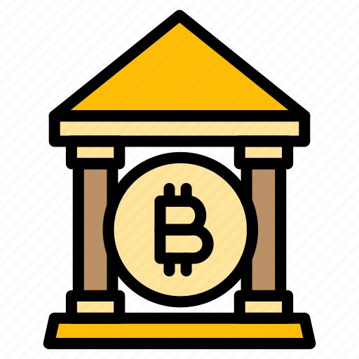 Cryptocurrency, crypto, digital, currency, bitcoin, building, monument icon - Download on Iconfinder