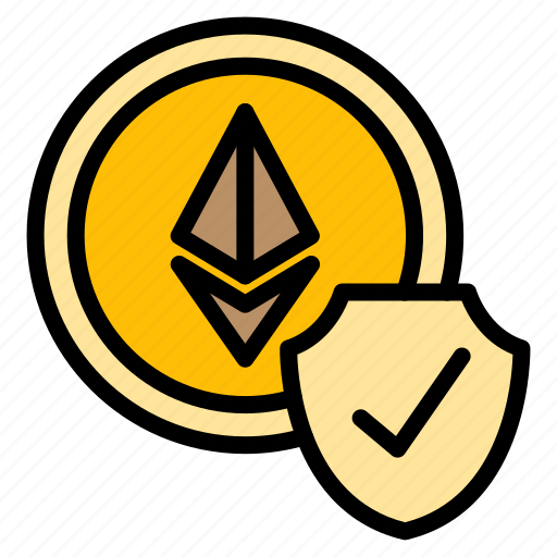 Cryptocurrency, crypto, digital, currency, ethereum, shield, safety icon - Download on Iconfinder