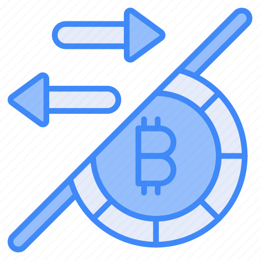 Bitcoin, transaction, payment, transfer, banking, currency, cryptocurrency icon - Download on Iconfinder