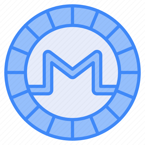 Monero, coin, crypto, digital, currency, cryptocurrency, money icon - Download on Iconfinder