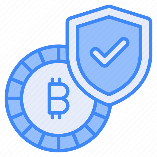 Bitcoin, security, protection, secure, safety, encryption, cryptocurrency icon - Download on Iconfinder