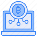 digital, wallet, bitcoin, cryptocurrency, money, currency, laptop