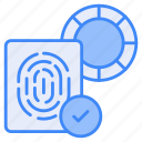 biometric, verification, digital, electronic, fingerprint, cryptocurrency, identification