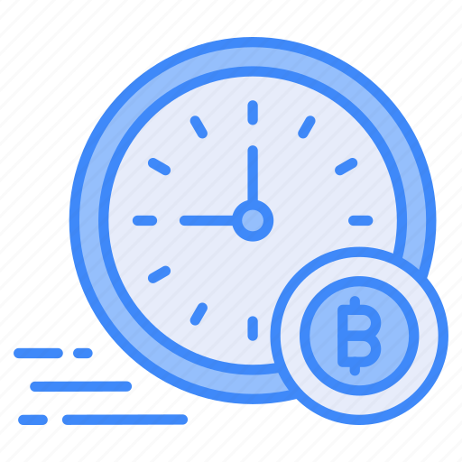 Clock, chromometer, timer, time is money, cryptocurrency, coin, productivity icon - Download on Iconfinder