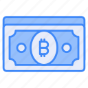 bitcoin, banknote, cryptocurrency, cash, currency, finance, asset