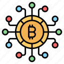 bitcoin, coin, crypto, digital, currency, cryptocurrency, money