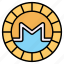 monero, coin, crypto, digital, currency, cryptocurrency, money 