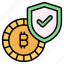 bitcoin, security, protection, secure, safety, encryption, cryptocurrency 