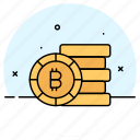 bitcoin, cryptocurrency, coins, asset, finance, money, currency