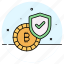 bitcoin, security, protection, secure, safety, encryption, cryptocurrency 