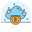 cloud, mining, bitcoin, cryptocurrency, crypto, currency, money 