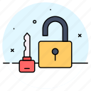 public, key, padlock, lock, unlock, passkey, access