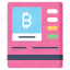 bitcoin, atm, machine, withdraw, digital, money, currency 