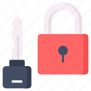 private, key, padlock, cryptocurrency, access, security, locked
