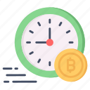clock, chromometer, timer, time is money, cryptocurrency, coin, productivity