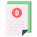 bitcoin, document, cryptocurrency, information, paper, btc, crypto