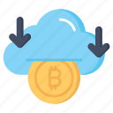 cloud, mining, bitcoin, cryptocurrency, crypto, currency, money