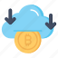 cloud, mining, bitcoin, cryptocurrency, crypto, currency, money 