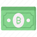 bitcoin, banknote, cryptocurrency, cash, currency, finance, asset
