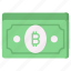 bitcoin, banknote, cryptocurrency, cash, currency, finance, asset 