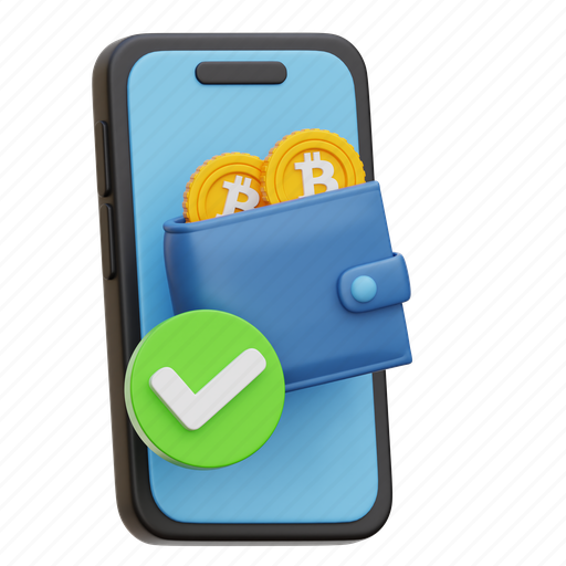 Crypto, wallet, payment, finance, bitcoin 3D illustration - Download on Iconfinder