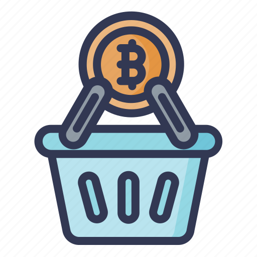 Bitcoin, shop, cryptocurrency, currency, e-money icon - Download on Iconfinder