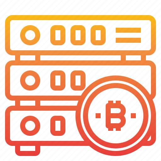 Bitcoin, cryptocurrency, database, money icon - Download on Iconfinder