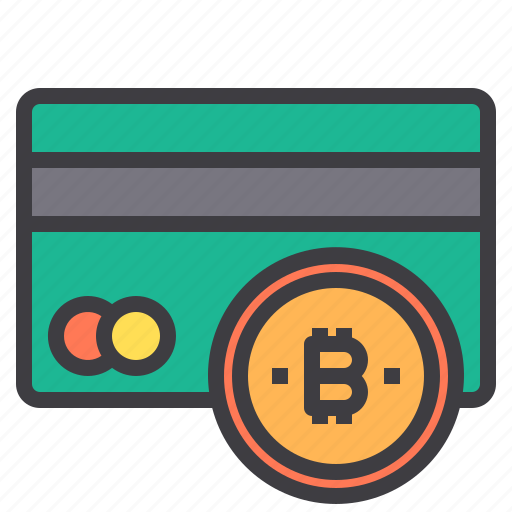 Bitcoin, card, credit, cryptocurrency, money icon - Download on Iconfinder