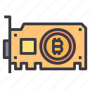 bitcoin, card, cryptocurrency, graphic, money