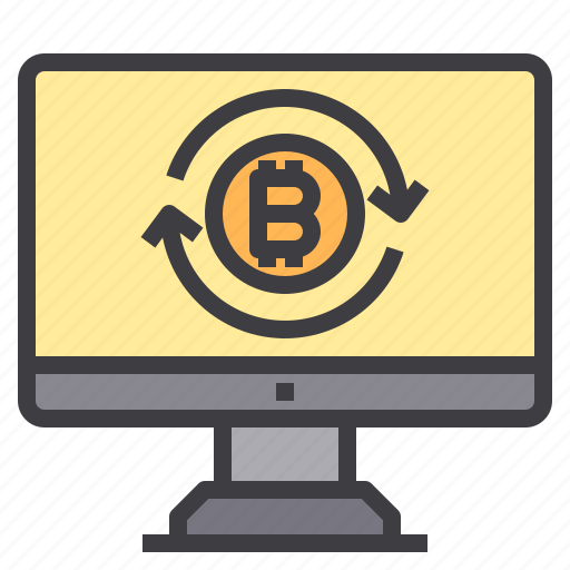 Bitcoin, cryptocurrency, exchange, money, online icon - Download on Iconfinder