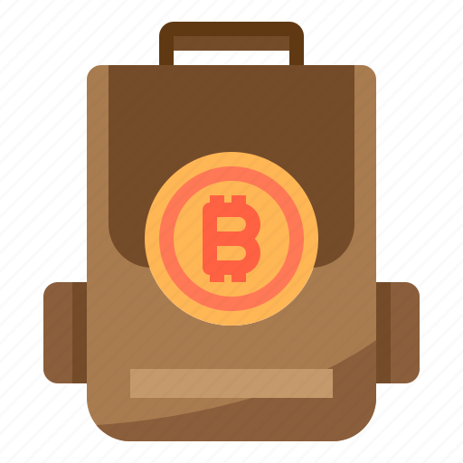 Bag, bitcoin, cryptocurrency, money icon - Download on Iconfinder