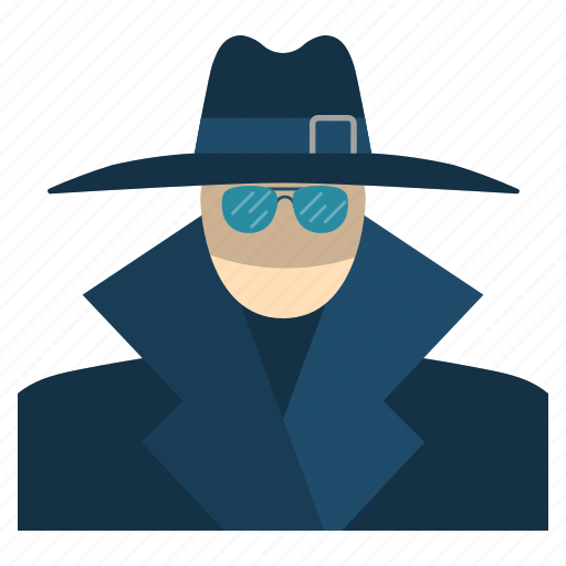 Agent, anonymous, avatar, cryptoicons, detective, man, spy icon - Download on Iconfinder