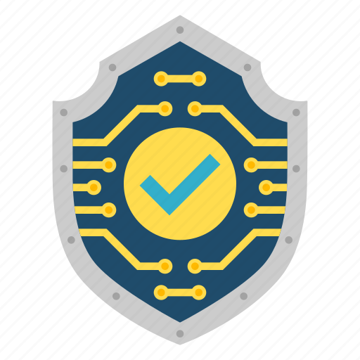 Check, cryptoicons, encryption, safe, secure, shield icon - Download on Iconfinder