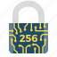 cryptoicons, motion, padlock, protection, security, sha, sha-245 