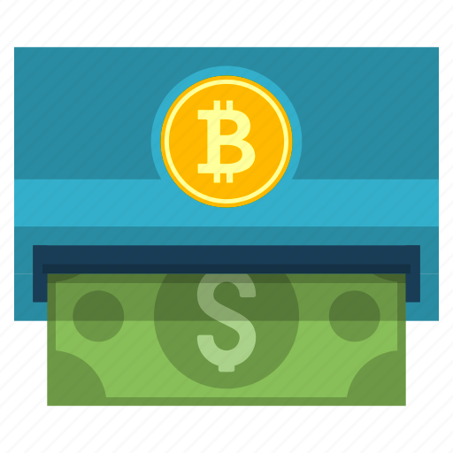 Atm, cash, cryptoicons, dollar, money, withdraw icon - Download on Iconfinder