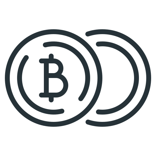 Bitcoin, coins, cryptocurrency, currency icon - Free download