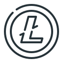coin, cryptocurrency, litecoin, ltc