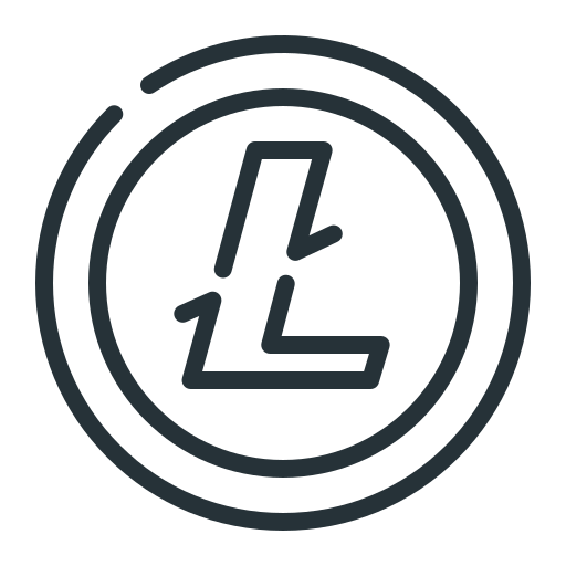 Coin, cryptocurrency, litecoin, ltc icon - Free download