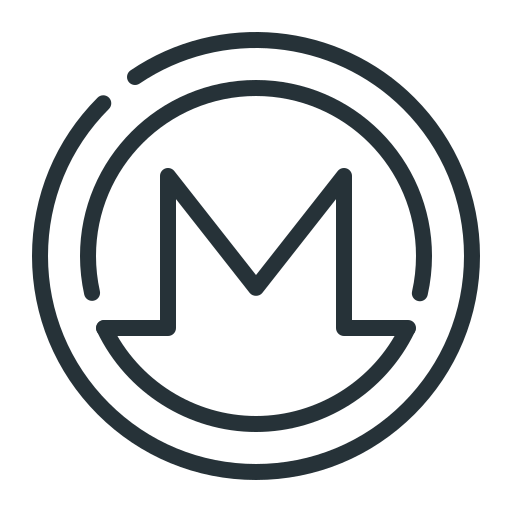 Monero, currency, coin icon - Free download on Iconfinder