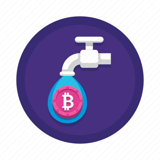 Coin, cryptocurrency, faucet icon - Download on Iconfinder
