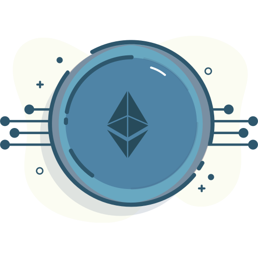 Crypto, crypto currency, cryptocurrency, ethereum icon - Free download