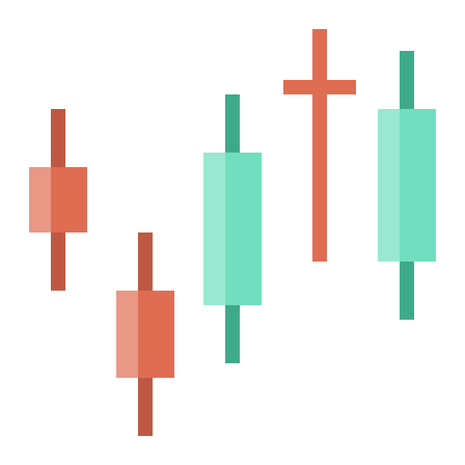 Candle, trading, graph, analysis, trend, stock icon - Free download