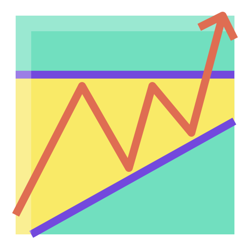 Uptrend, graph, trader, cryptocurrency, bitcoin, trend, stock icon - Free download